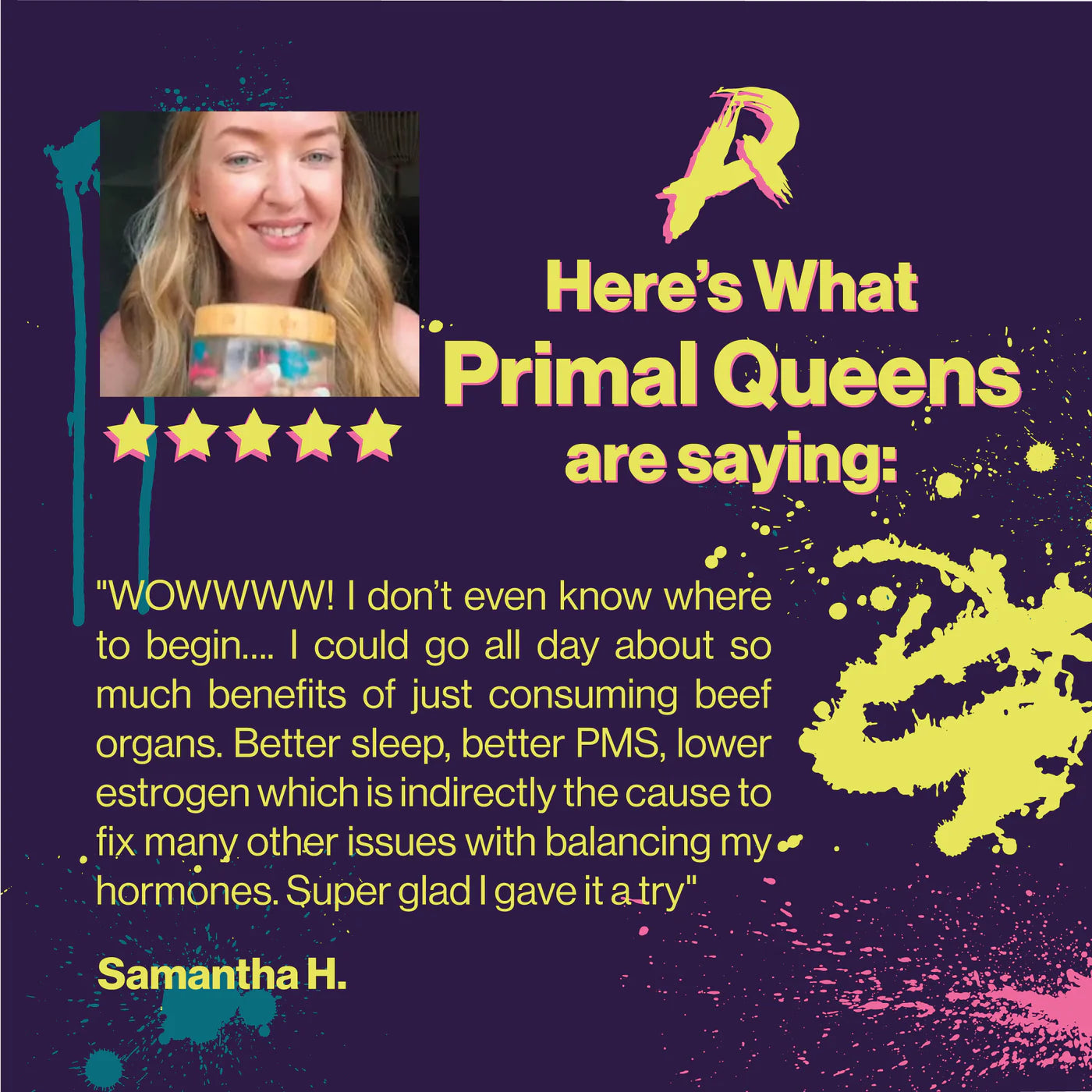 Primal Queen® – Beef Organ Superfood for Women