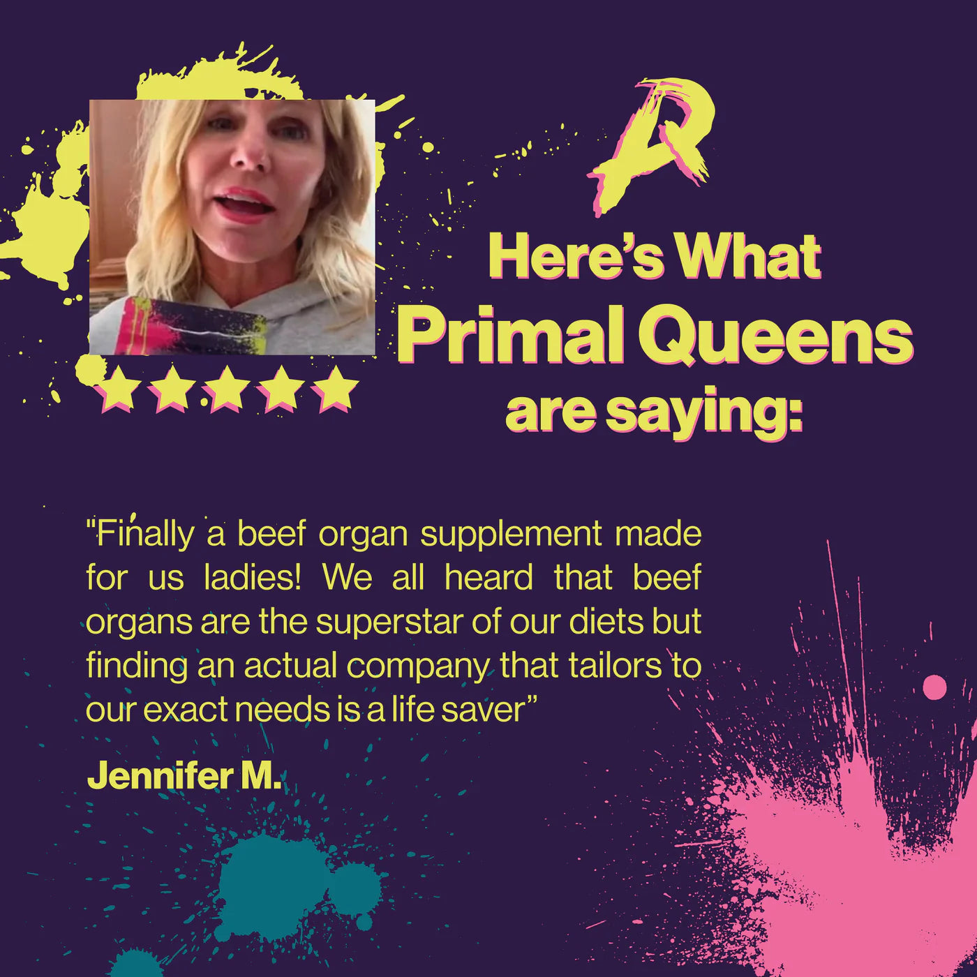Primal Queen® – Beef Organ Superfood for Women