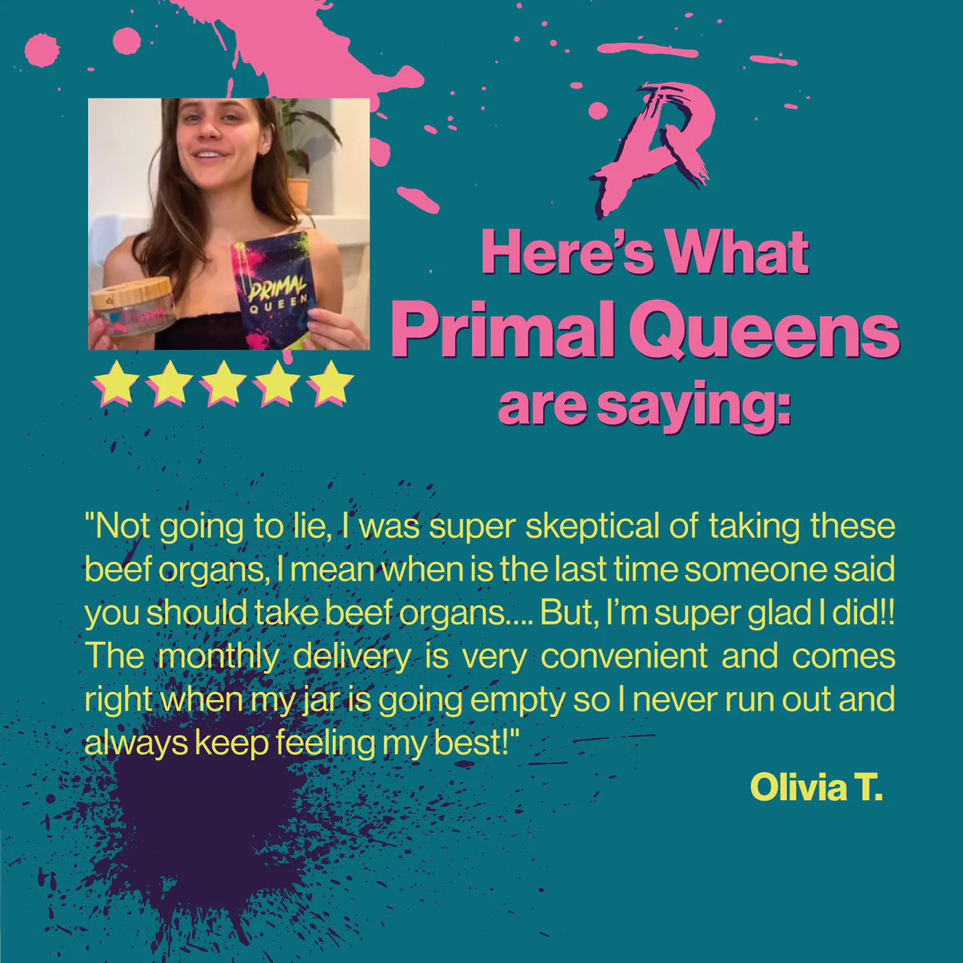 Primal Queen® – Beef Organ Superfood for Women