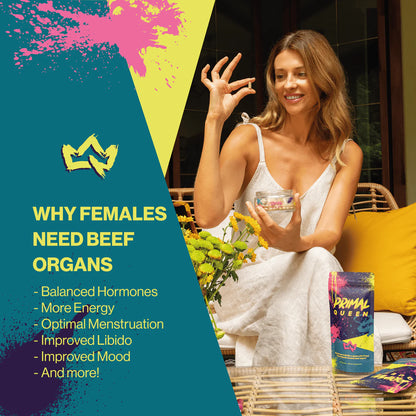 Primal Queen® – Beef Organ Superfood for Women