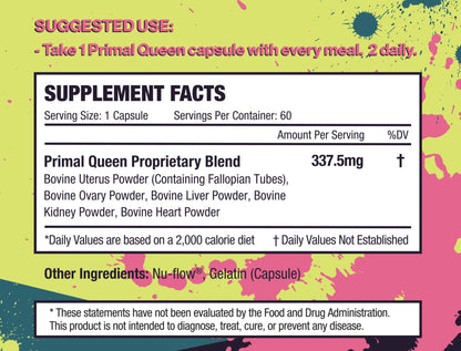Primal Queen® – Beef Organ Superfood for Women